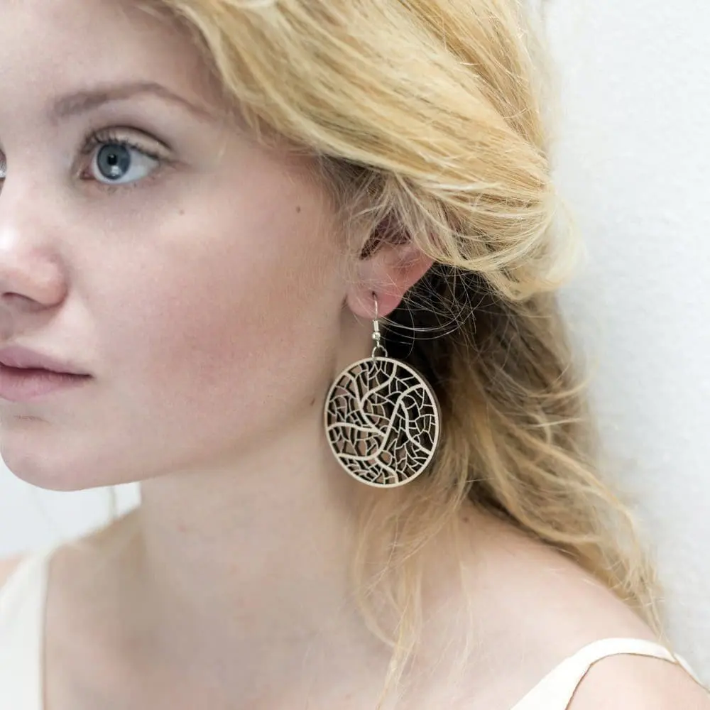 Boucles d'Oreilles Bio Rondes – Image 3