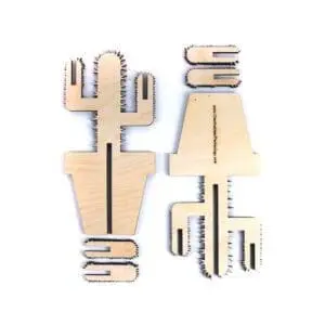 laser cut wooden cactus / flowers - laser cut wooden cactus / flowers