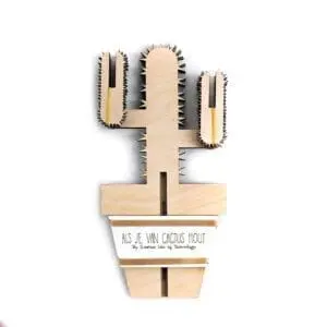 laser cut wooden cactus / flowers - laser cut wooden cactus / flowers