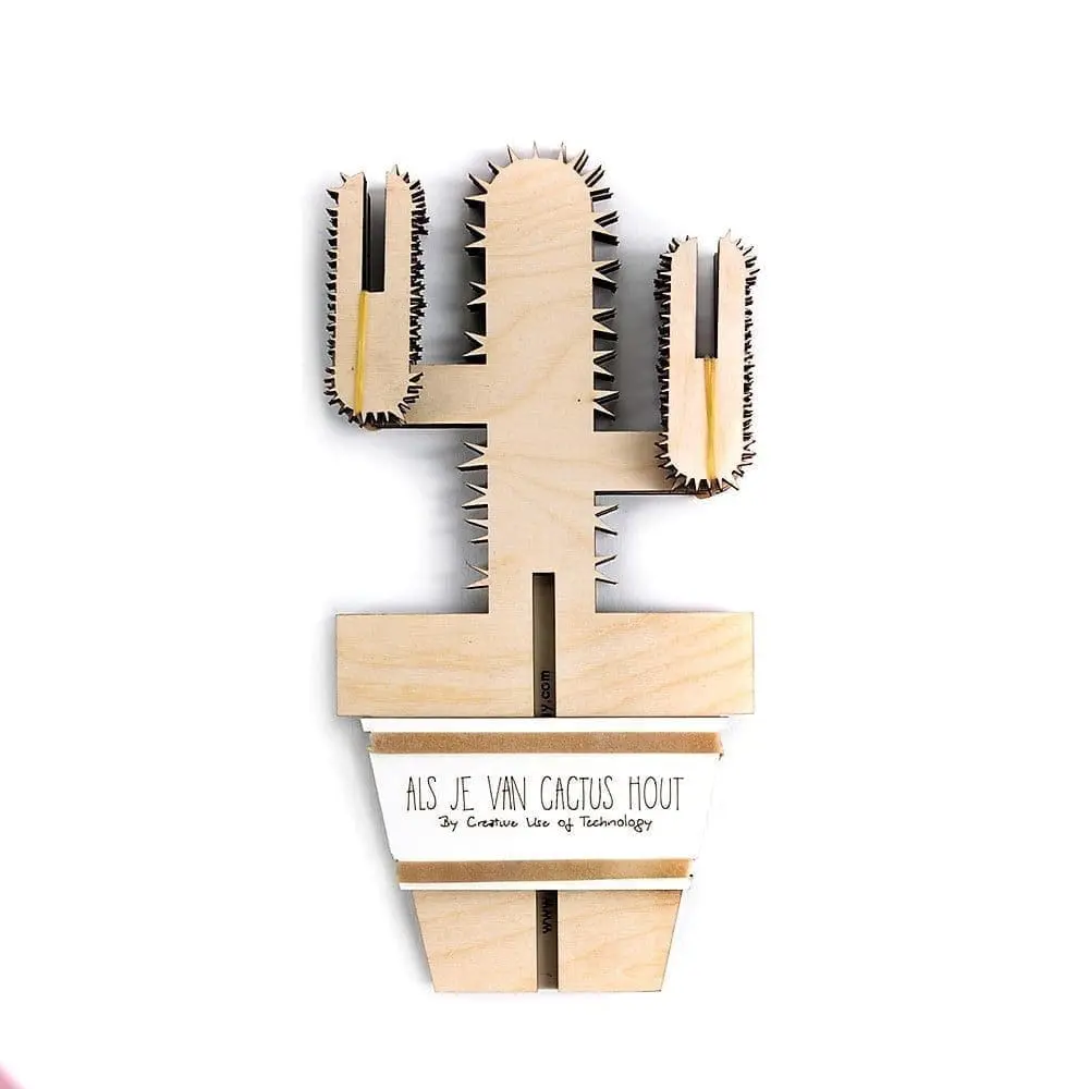laser cut wooden cactus / flowers - laser cut wooden cactus / flowers