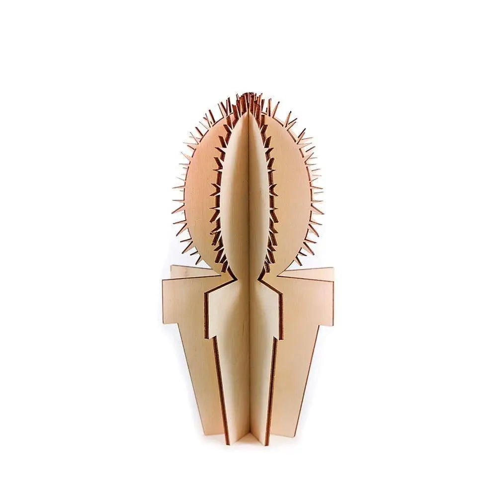 lasergesneden houten cactus / bloemen - laser cut wooden cactus / flowers