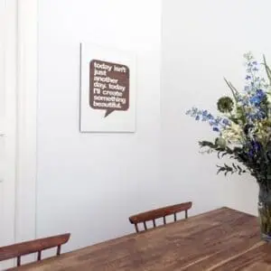 engraved lasercut wall decoration