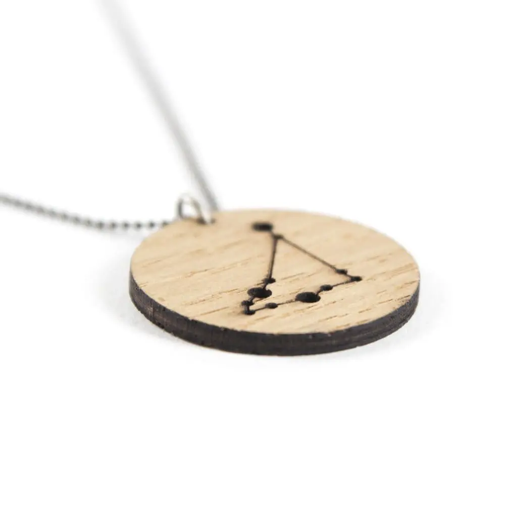 Capricorn zodiac necklace necklace - Image 3