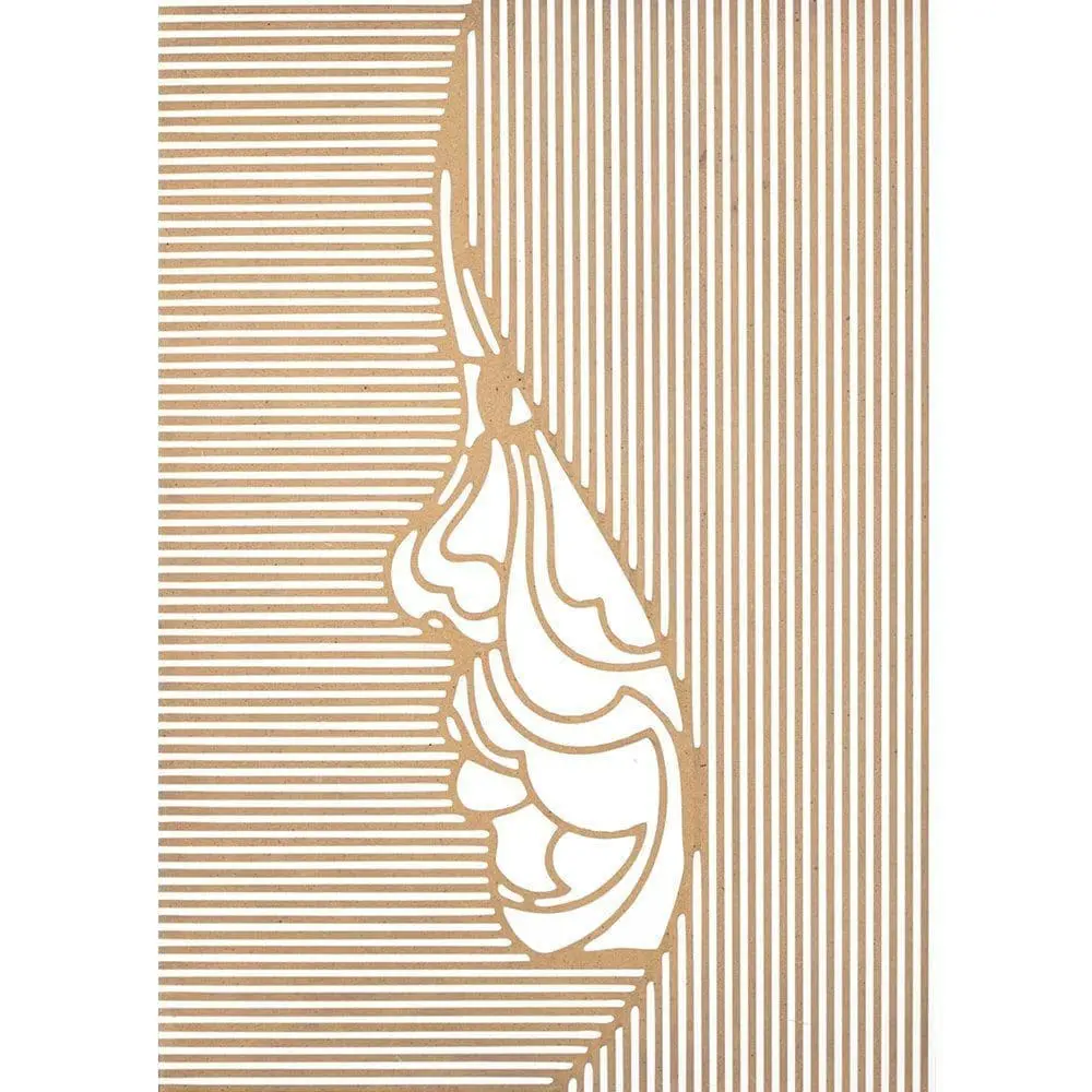 Illustration gravée au laser - décoration murale gravée au laser