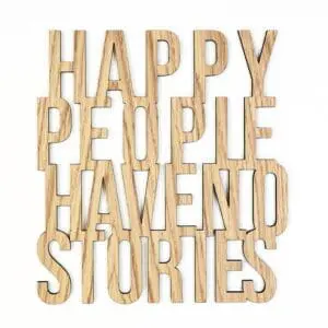 quote happy people have no stories