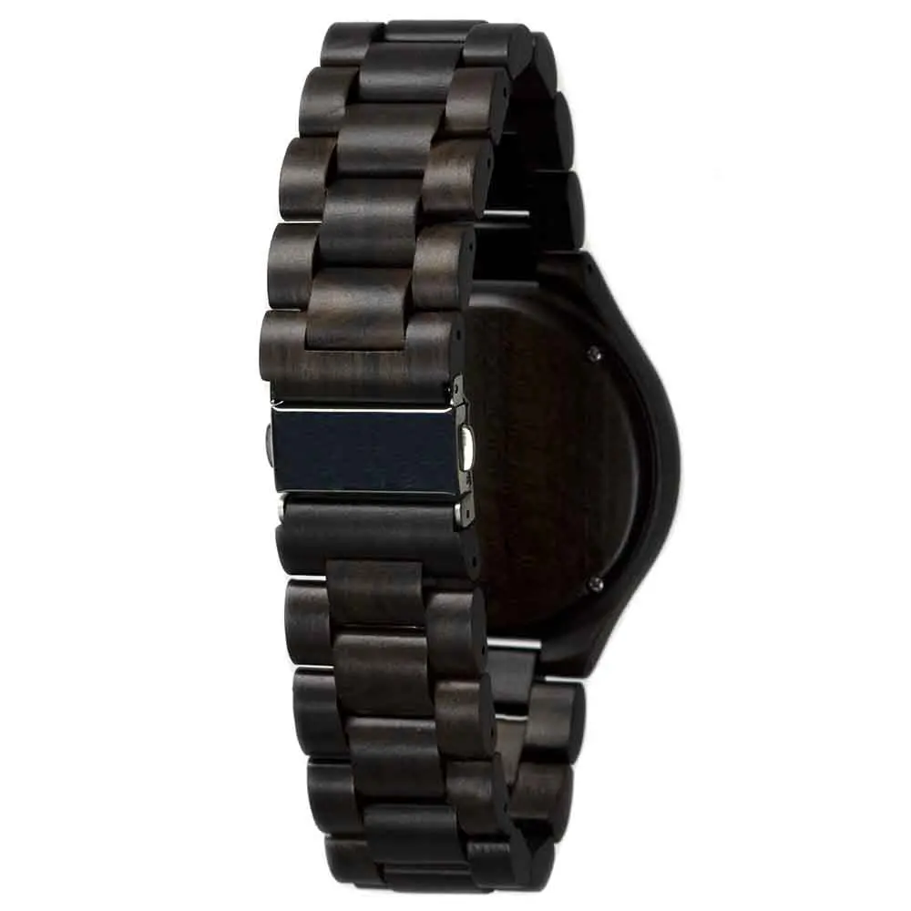 montre en bois solide et robuste