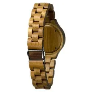 montre femme en bois