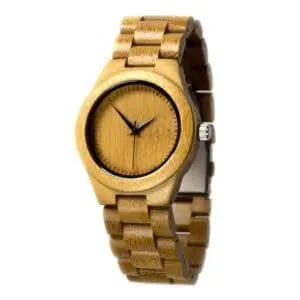 Houten Horloge - Himalaya - Bamboe - 40 mm