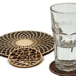 Houten panonderzetter