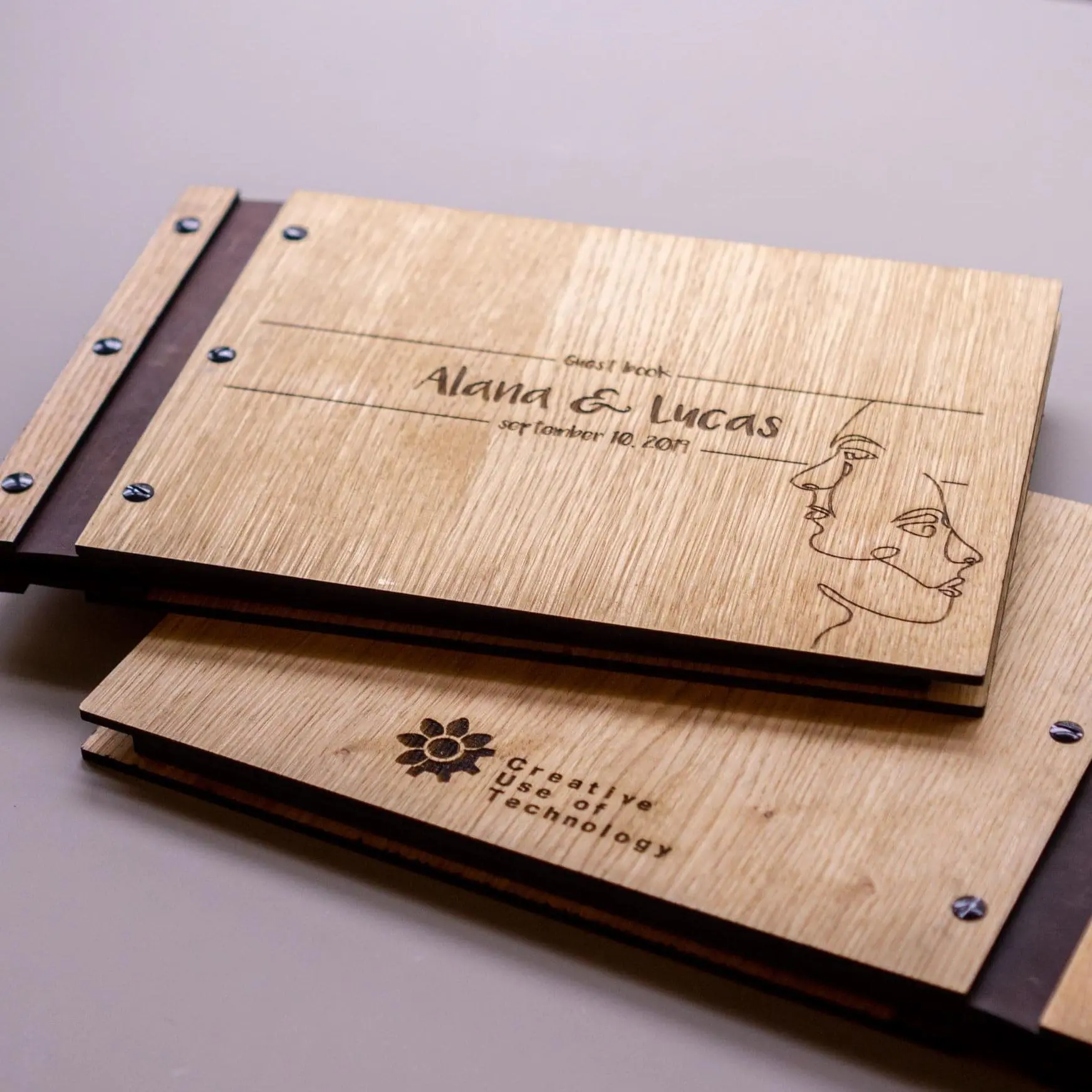 Guestbook wedding with own design