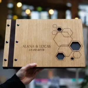 Guestbook wedding with own design