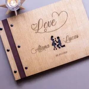 Guestbook wedding with own design