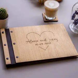 Guestbook wedding with own design