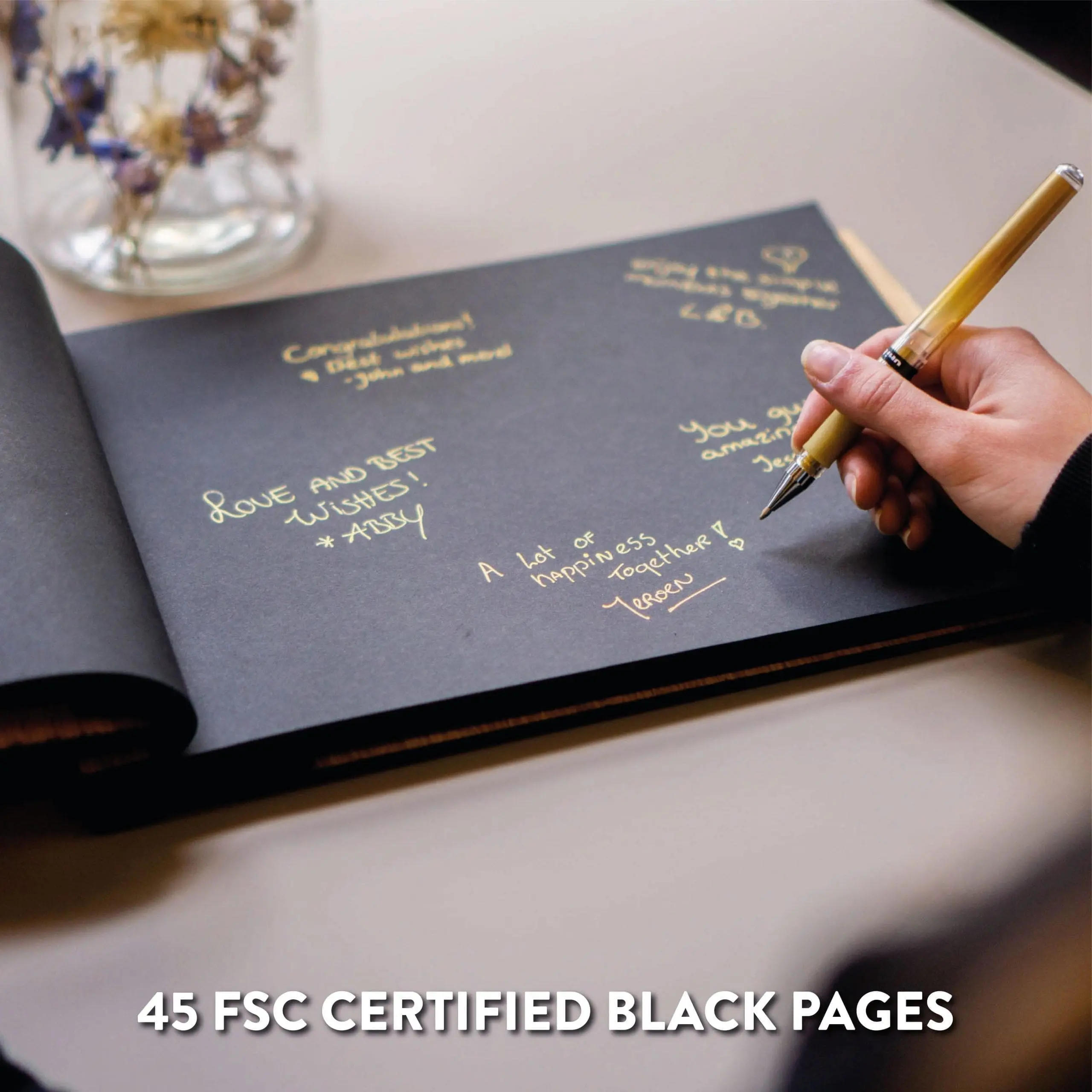 Guestbook wedding with own design