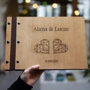 Guestbook wedding with own design