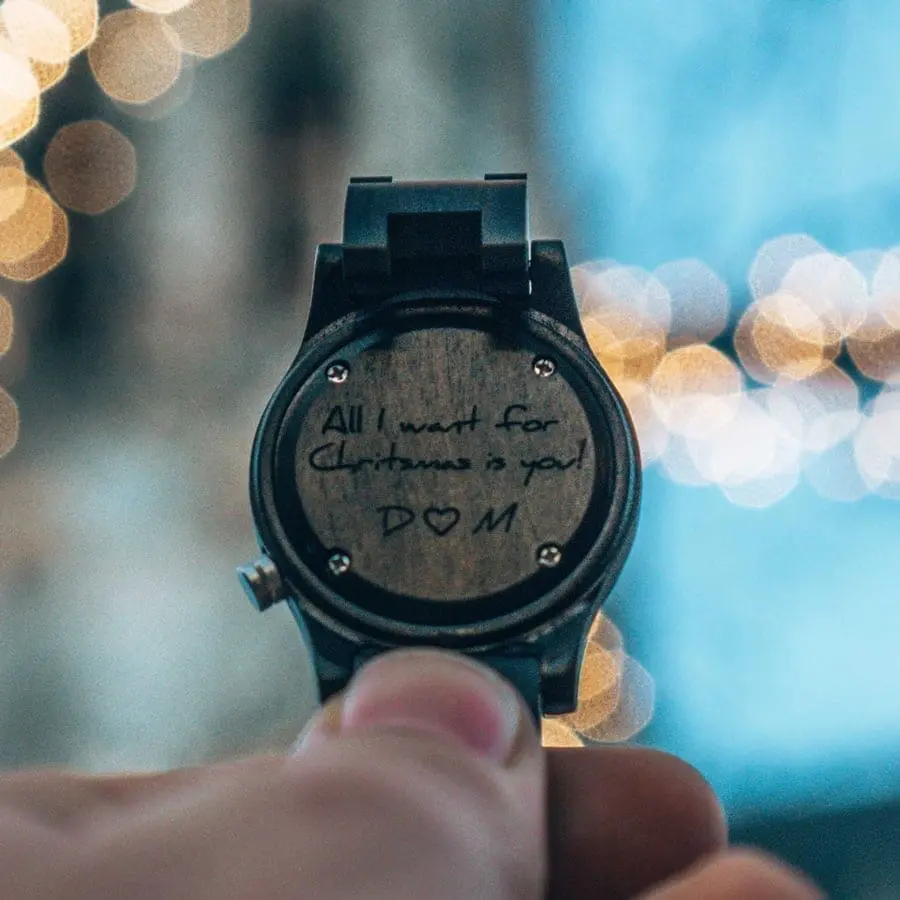 Houten Horloge - Toendra - Sandel - 35 mm - Afbeelding 7