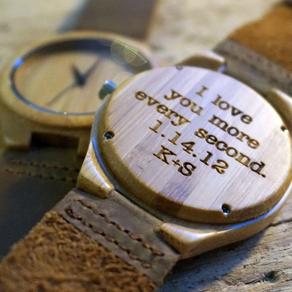 Montre en bois - Yellowstone - Bambou - 45 mm – Image 7