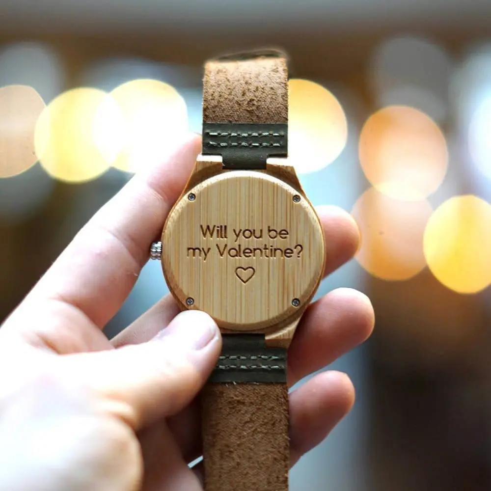 Montre en bois - Yellowstone - Bambou - 45 mm – Image 3