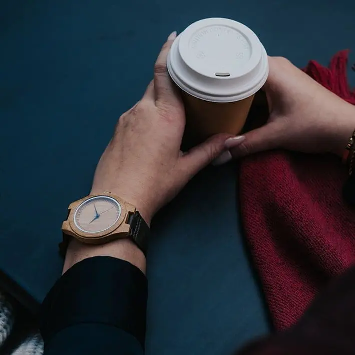 Montre en bois - Sierra Nevada - Bambou - 45 mm – Image 6