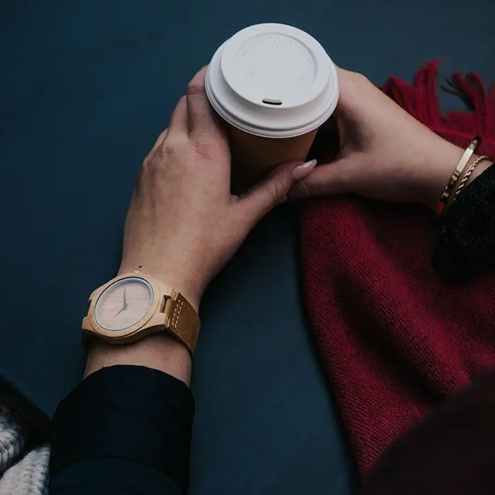 Montre en bois - Yellowstone - Bambou - 45 mm – Image 5