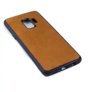 Samsung S9 hoesje - leren case - leren telefoonhoes