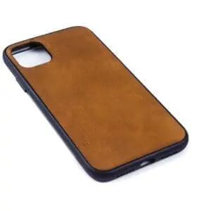 Iphone 11 hoesje - leren case - leren telefoonhoes