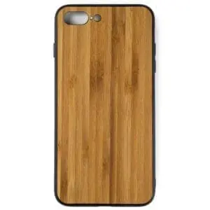 iphone 7 en 8 PLUS hoesje - bumper case - houten telefoonhoes