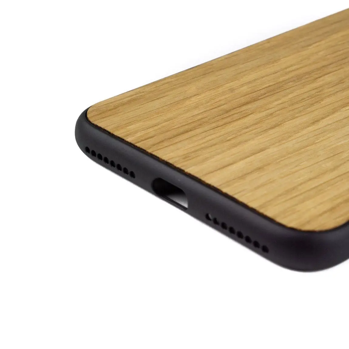 iphone 7 en 8 PLUS hoesje - bumper case - houten telefoonhoes