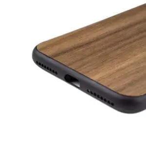 iphone 7 en 8 PLUS hoesje - bumper case - houten telefoonhoes