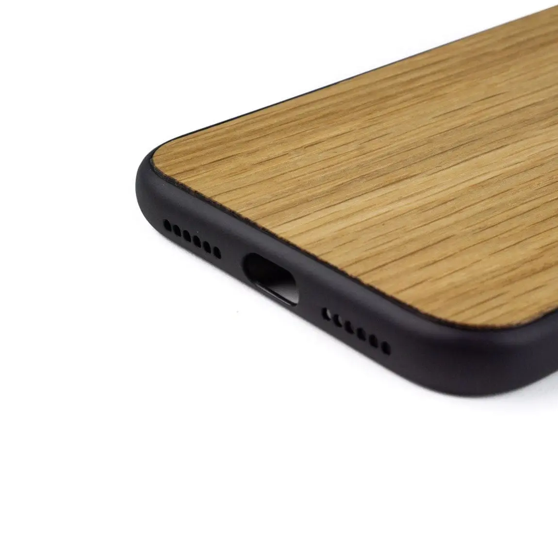 Coque en bois pour téléphone iPhone XS - Coque bumper – Image 2