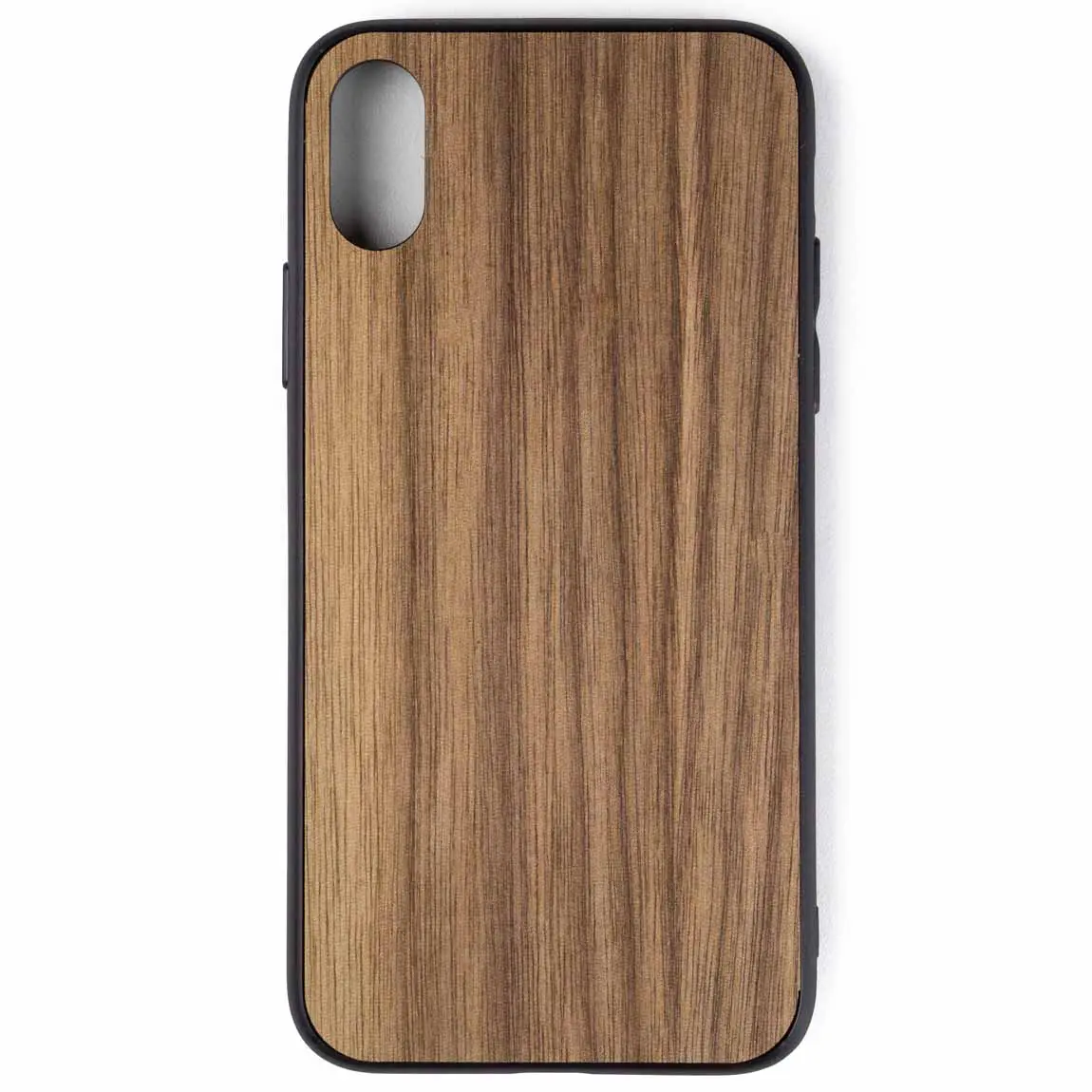 Coque en bois pour téléphone iPhone XS - Coque bumper – Image 4