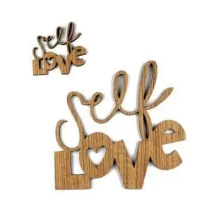 Wanddecoratie laser gesneden quote / tekst