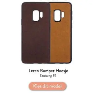 Samsung S9 bumper hoesje