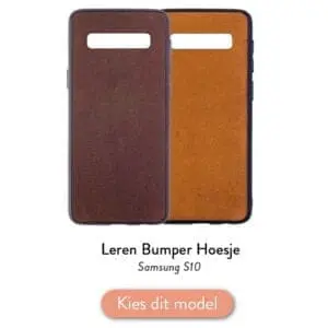 Samsung S10 bumper hoesje