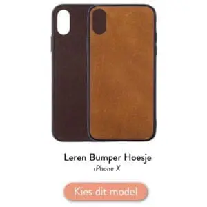 Iphone X bumper hoesje