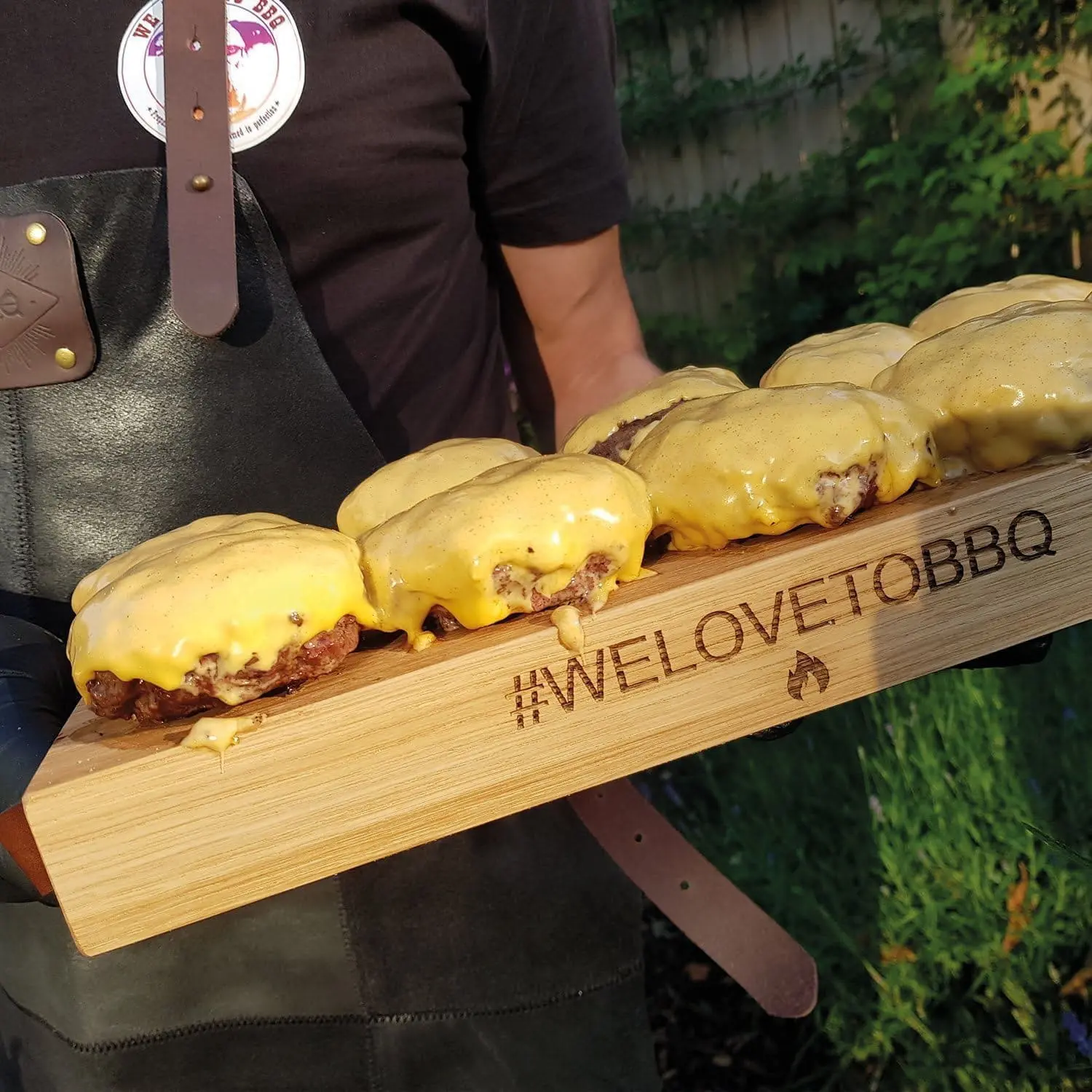 Houten hakblok met eigen tekst - Afbeelding 9