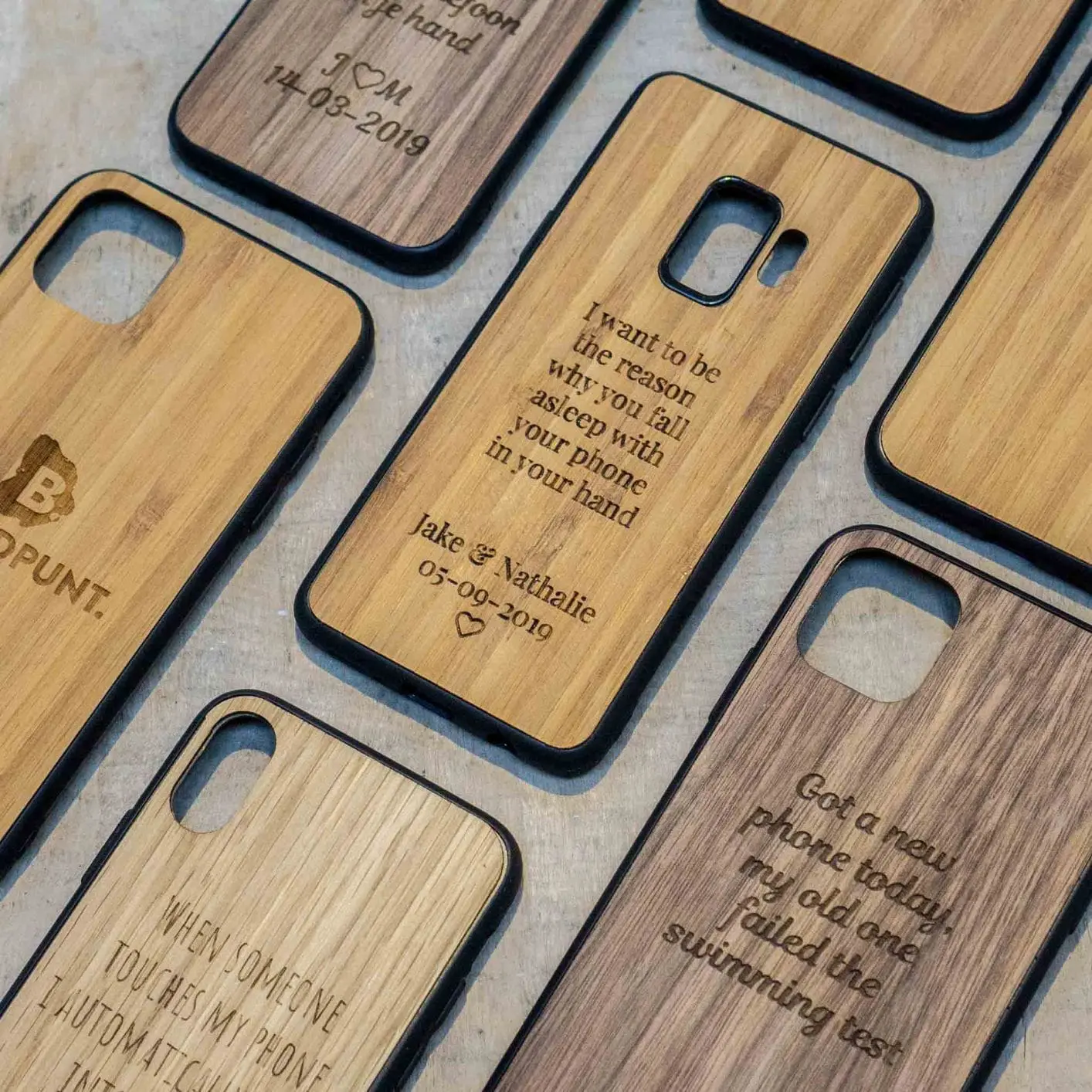 bumper case Samsung en IPhone