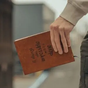 Carnet en cuir - Personnalisez - Créez votre propre design