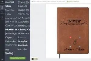 leren notitieboek a5