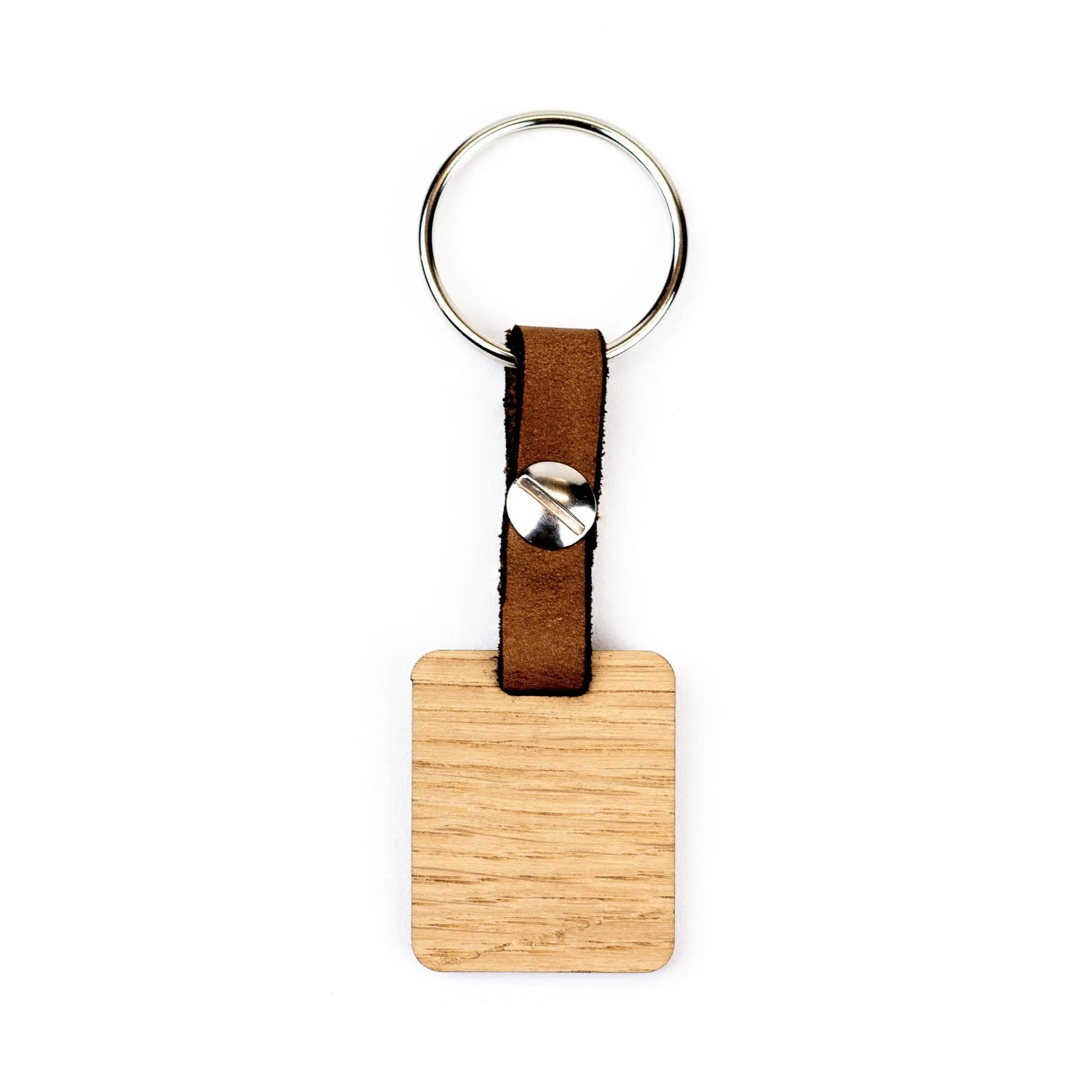 houten sleutelhanger met naam