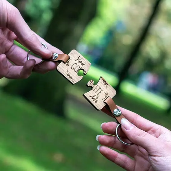 houten sleutelhanger met naam