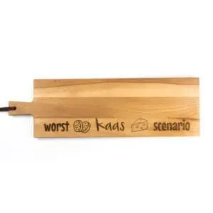 Grote kaasplank met eigen ontwerp