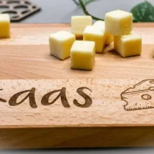 Houten snijplank graveren personaliseren