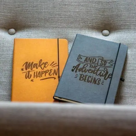 Duurzaam notitieboek - Graveer je eigen ontwerp - Afbeelding 4