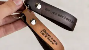 Gepersonaliseerde sleutelhanger