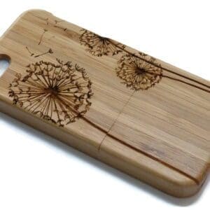 houten telefoonhoes voor Iphone of Samsung