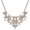 laser cut wooden necklace / necklace - Laser cut wooden necklace / necklace