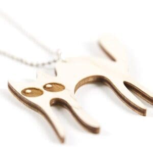 lasergesneden hanger poes / kat - laser cut pendant laser cats