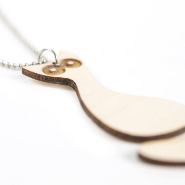 laser cut wooden cat / cat - Laser cats - Laser cut necklace / pendant cat - lasercat