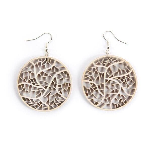 Boucles d'Oreilles Bio Rondes
